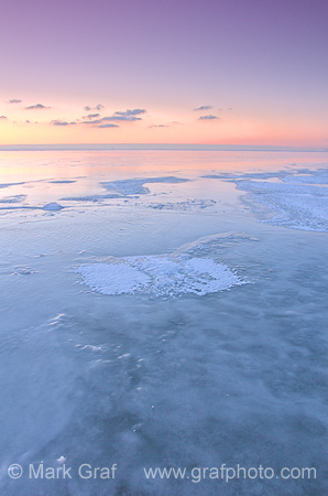 Frozen Lake St. Clair